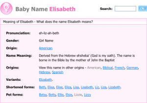 elisabeth means