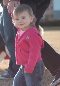 Walking for Family Photo Shoot